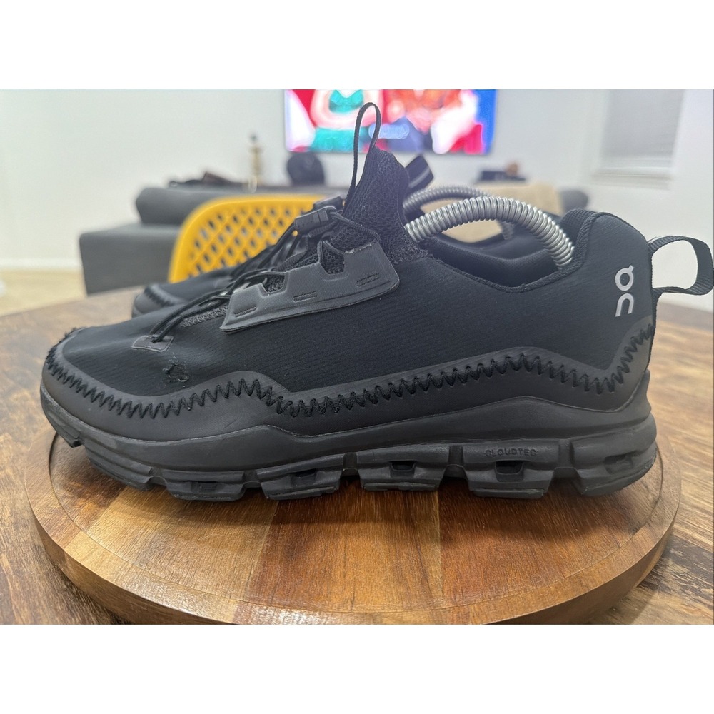 On Cloud Cloudaway Triple Black Running Walking Sneakers Shoes Men’s Sz 10 - Picture 3 of 9